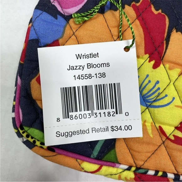 NWT- Vera Bradley Wristlet | JAZZY BLOOMS | - Picture 3 of 5